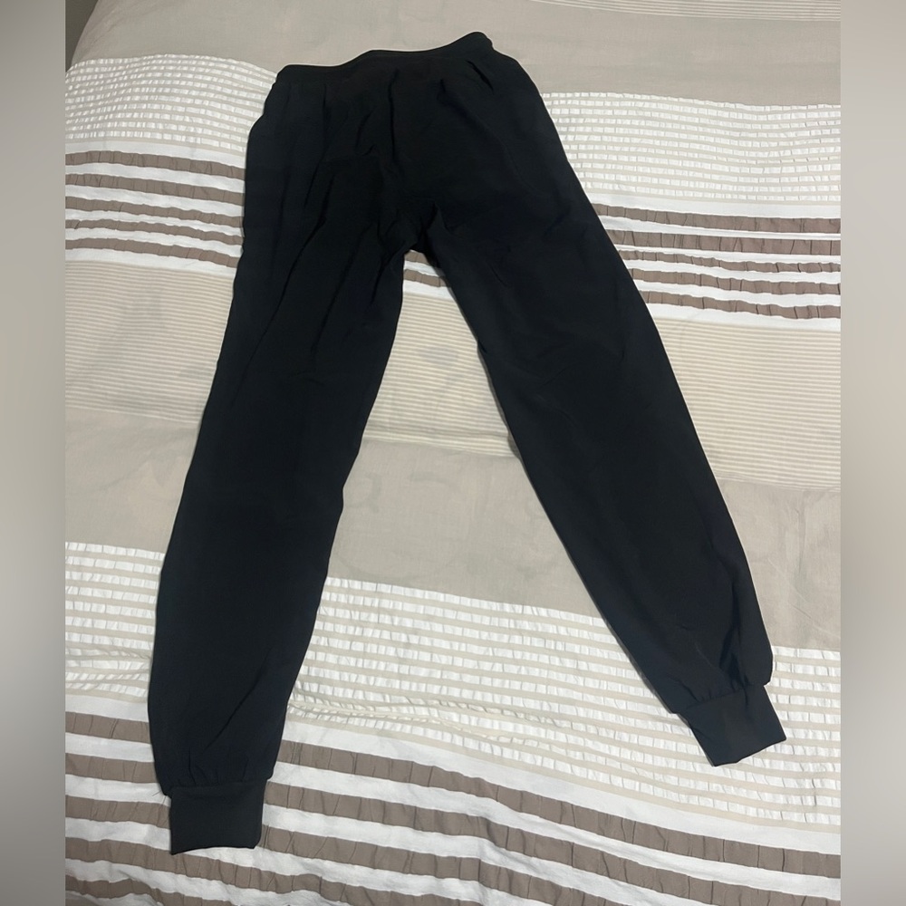 Women's Black Jogger Pants - Picture 10 of 11